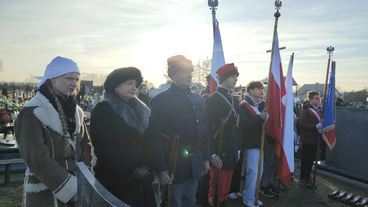 Spoeczno gminy Wierzchlas uczcia pami Wiktora Psarskiego, bohatera dwch powsta 